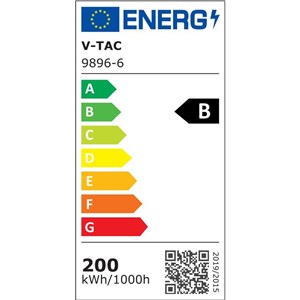Naświetlacz LED V-TAC CREE CHIP 200W 185Lm/W czarny VT-44205 4000K 37000lm 6 lat gwarancji