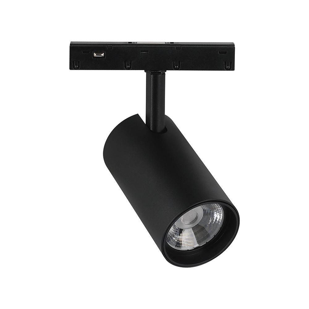 Oprawa szynoprzewód 48V V-TAC 10W 48V LED projektor czarny VT-40012 4000K 950lm 3 lata gwarancji