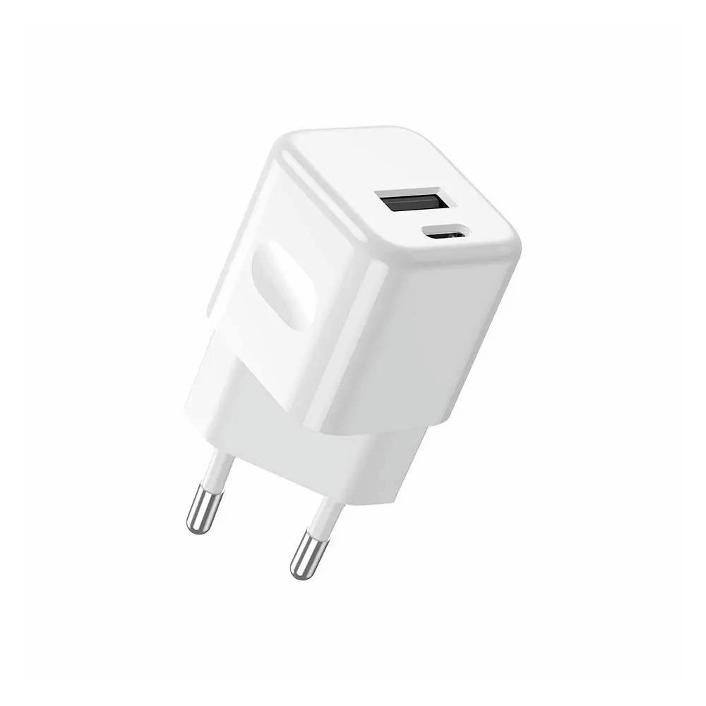 Ładowarka USB V-TAC szybka 30W biała mini dual USB type-A type-C VT-5330-W - 12