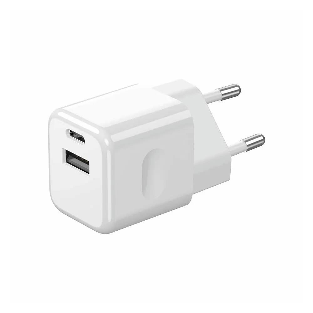 Ładowarka USB V-TAC szybka 30W biała mini dual USB type-A type-C VT-5330-W - 11